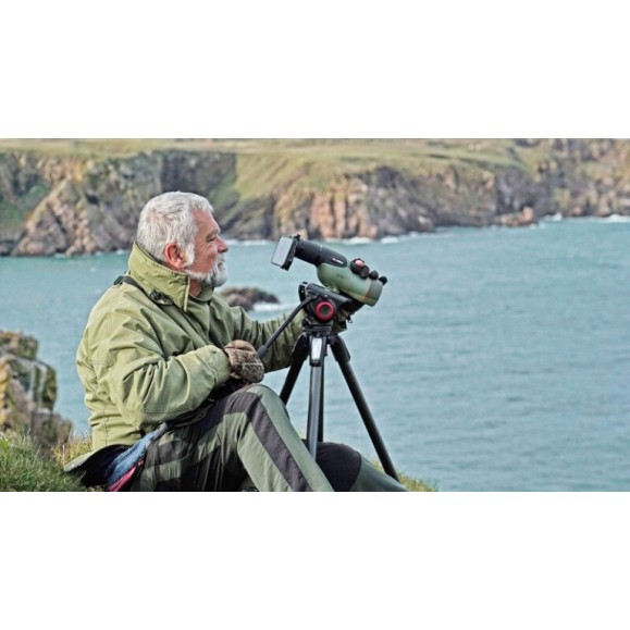 Kit Telescopio Kowa Prominar recto 55mm con ocular zoom 17-40x WA (cristal de fluorita)