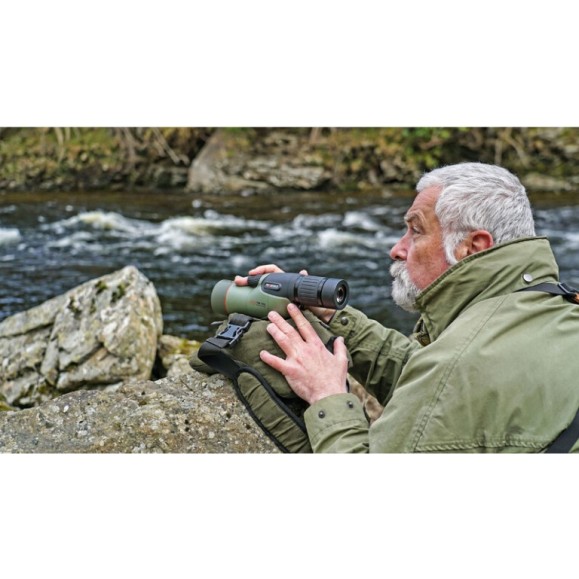 Kit Telescopio Kowa Prominar recto 55mm con ocular zoom 17-40x WA (cristal de fluorita)