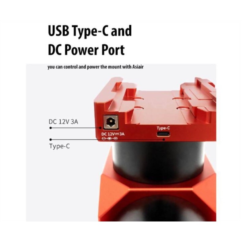 Montura ecuatorial armónica ZWO AM5N... Montura ecuatorial armónica ZWO AM5N...