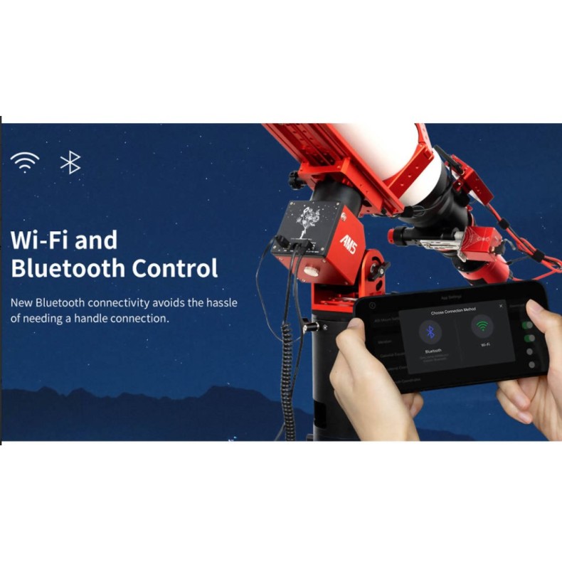 Montura ecuatorial armónica ZWO AM5N... Montura ecuatorial armónica ZWO AM5N...