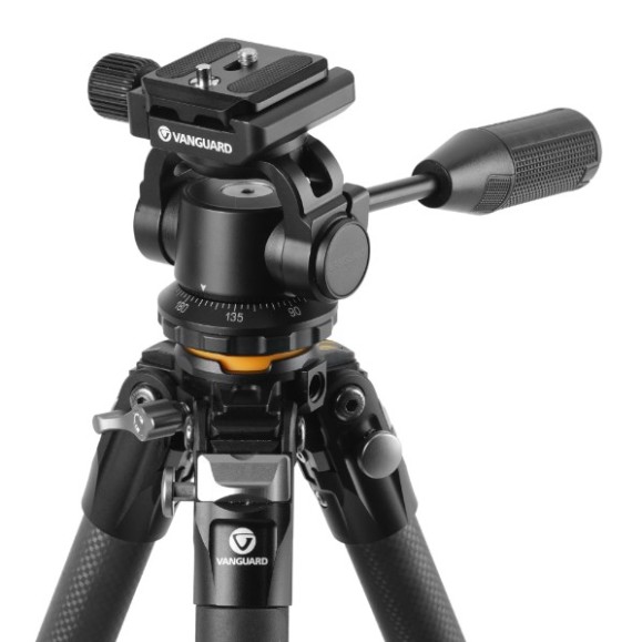 Trípode de viaje Vanguard VEO 5 kit 234CO26 de carbono, rótula de 2 vías