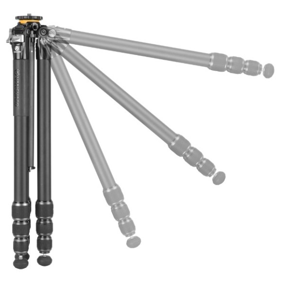 Trípode de viaje Vanguard VEO 5 kit 304AB250S de aluminio, rótula de bola