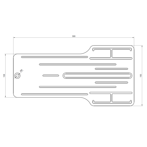 Pletina de adaptación Pegasus Astro A-PLATE
