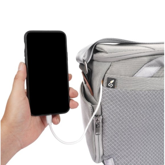 Bolsa fotográfica de hombro VANGUARD VEO CITY S30 GY 8 Litros