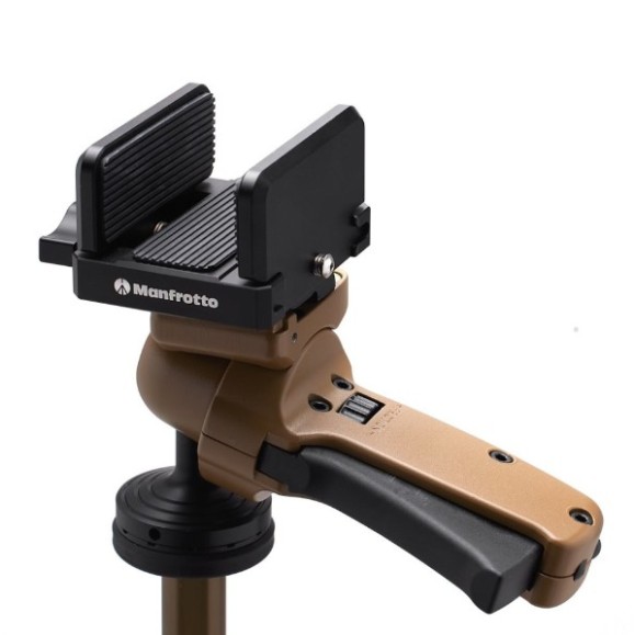 Kit trípode PRO MANFROTTO ALPHA S.H.O.T. MK R03 SD con rótula GRIP