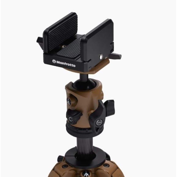 Kit trípode PRO MANFROTTO ALPHA S.H.O.T. MK R04 SD con rótula bola de carbono