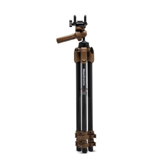 Kit trípode PRO MANFROTTO ALPHA S.H.O.T. MK R05 SD con rótula GRIP carbono