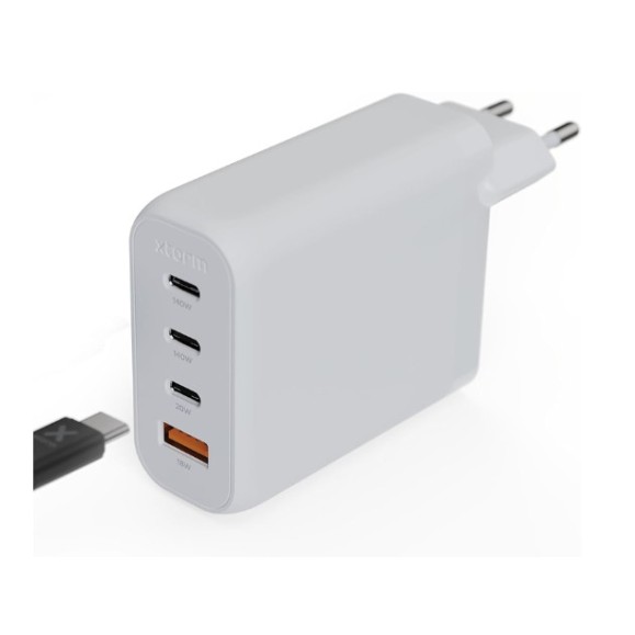 Cargador de pared USB-C PD3.1 (EPR) DE 140W XTORM GaN2 Ultra 00225408.