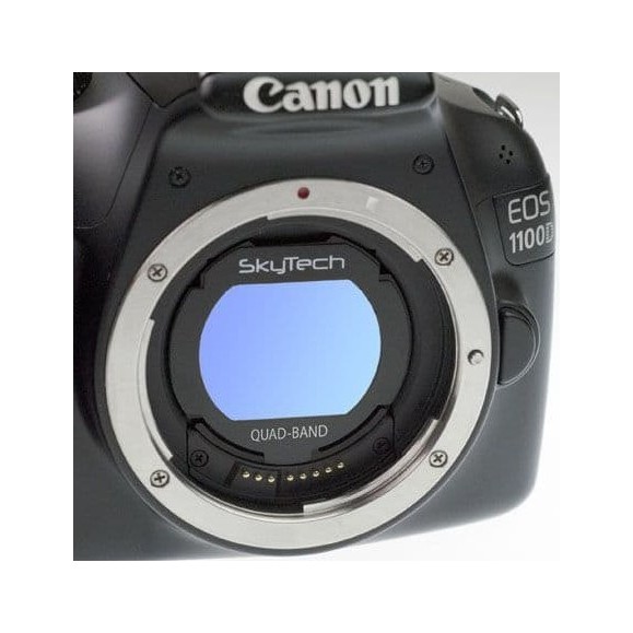 Filtro ALTAIR SkyTech QuadBand 2" contaminación lumínica tipo CLIP para cámaras CANON EOS