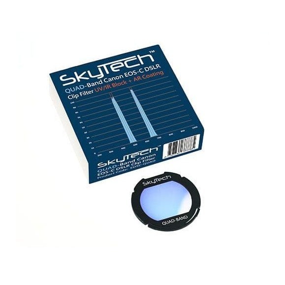 Filtro ALTAIR SkyTech QuadBand 2" contaminación lumínica tipo CLIP para cámaras CANON EOS