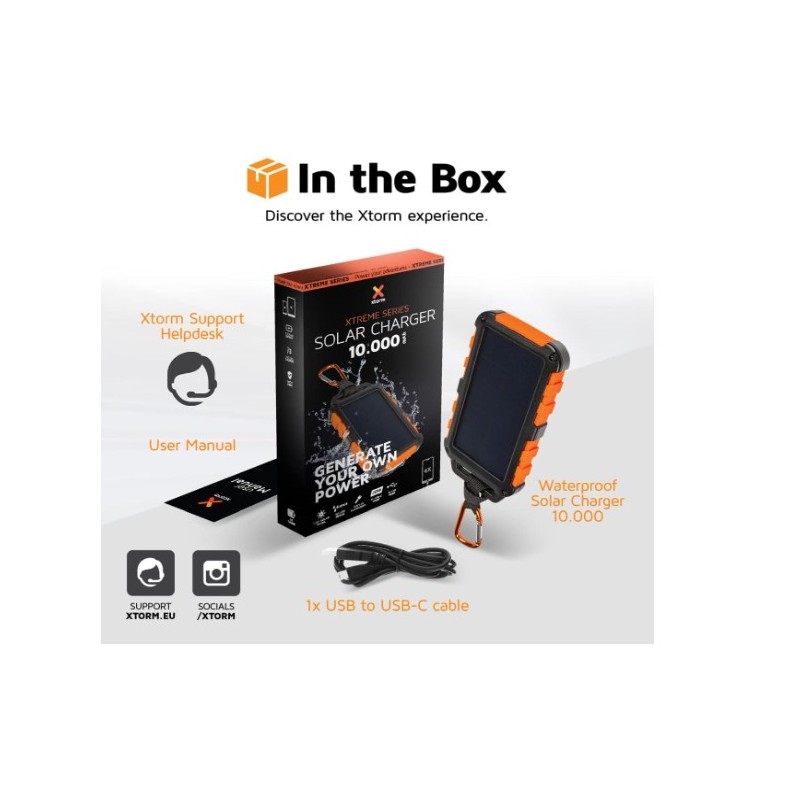 Cargador solar - XTORM Xtreme Solar...
