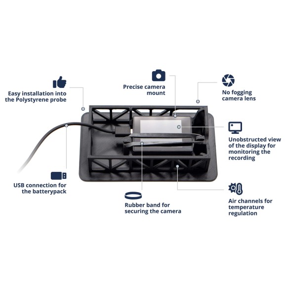 Kit Globo sonda Estratosférico grande con cámara espacial, tarjeta micro SD de 64GB y datalogger