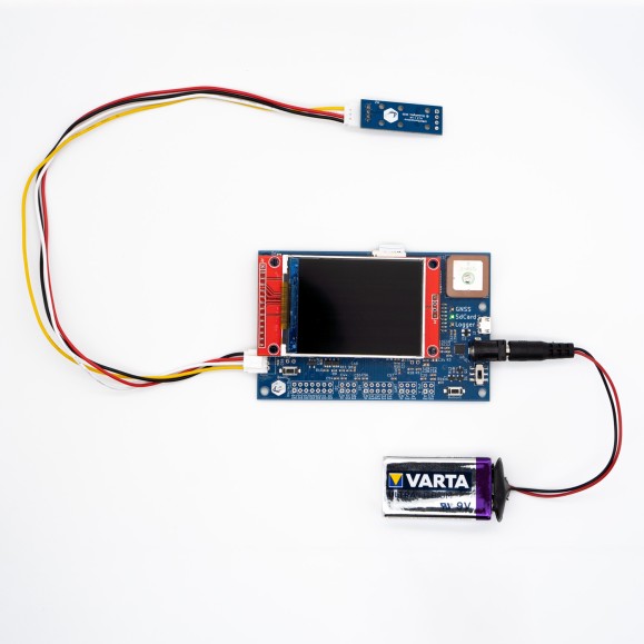 Kit Globo sonda Estratosférico grande con cámara espacial, tarjeta micro SD de 64GB y datalogger