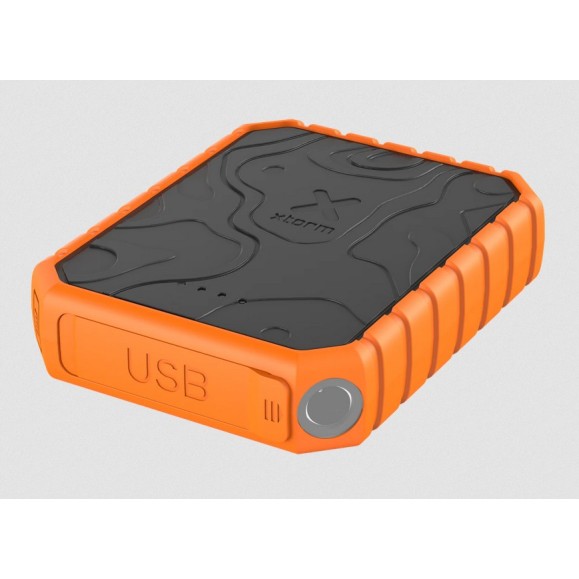 Powerbank - XTORM Xtreme Rugged Power pack 10.000 Negro/Naranja