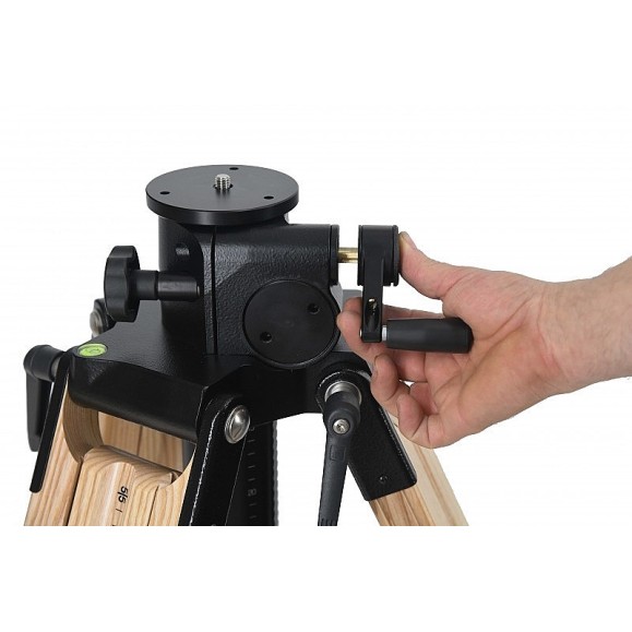 Trípode PLANET K70 Berlebach Columna engranada con bandeja 37 cm + tope de separación