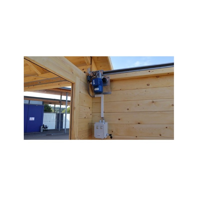 Observatorio de madera de techo... Observatorio de madera de techo...