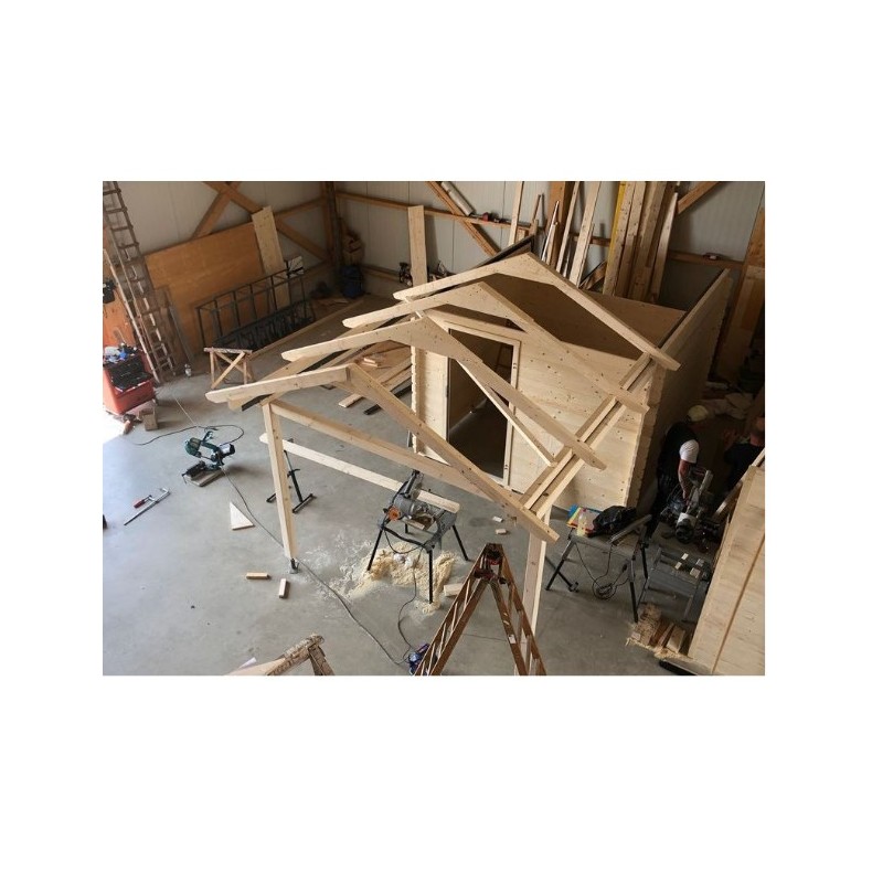 Observatorio de madera de techo... Observatorio de madera de techo...