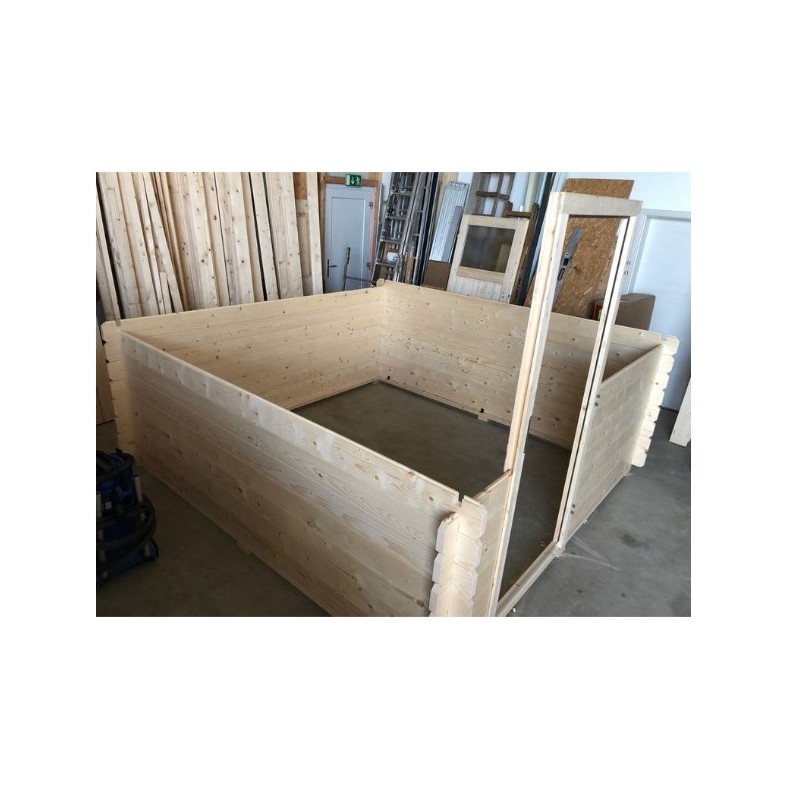 Observatorio de madera de techo... Observatorio de madera de techo...