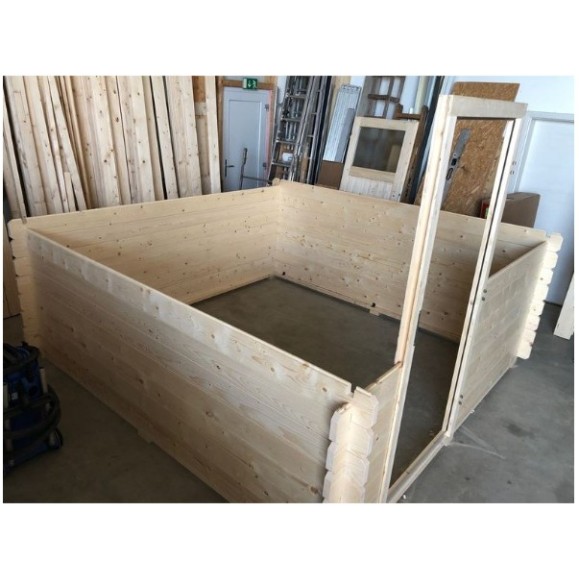 Observatorio de madera de techo corredizo Dome Part Optical modelo GreenLine BIG-32  2.75x2.75M