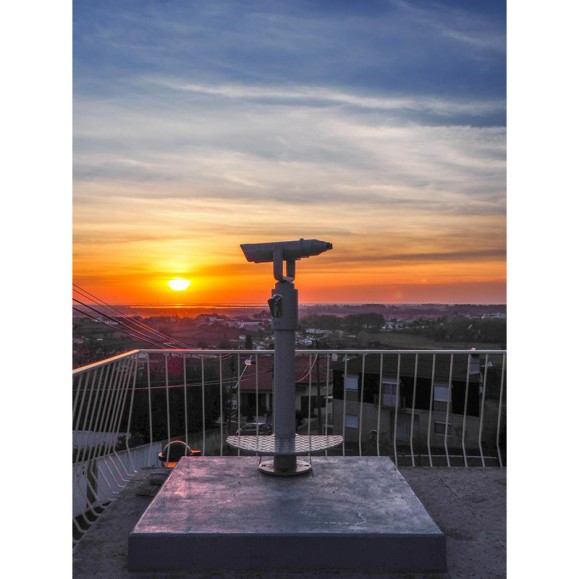 Telescopio panorámico con monedas OMEGON Bonview 20x100