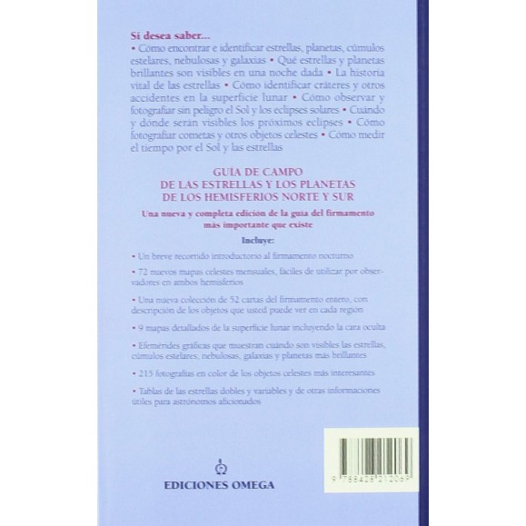 Guía de Campo de las estrellas y los planetas de los Hemisferios Norte