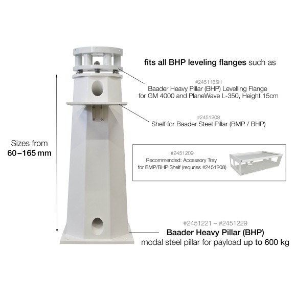 Columna de acero modal Baader Planetarium Baader Heavy Pillar (BHP) 60cm