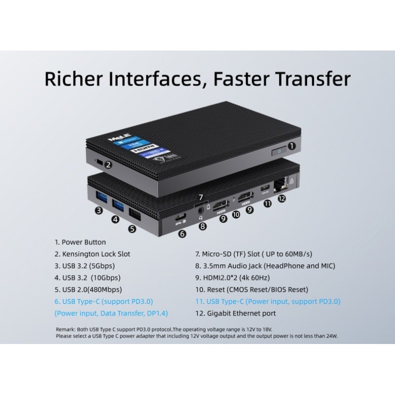 Mini PC Quieter 4C 16GB/512GB...