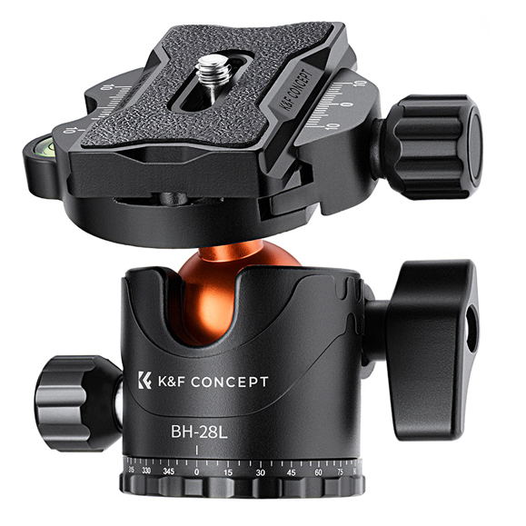 Trípode KT254A ALUMINIO + BH-28L K&F