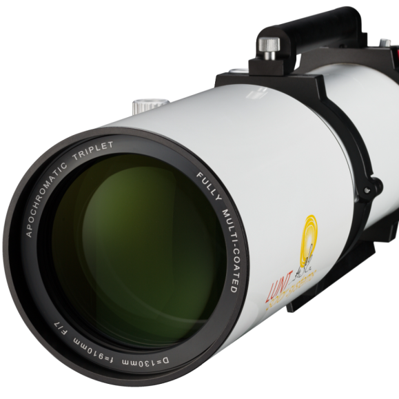 Telescopio APO todoterreno LUNT LS130MT/B1800R&P para el Sol y el Cielo Estrellado