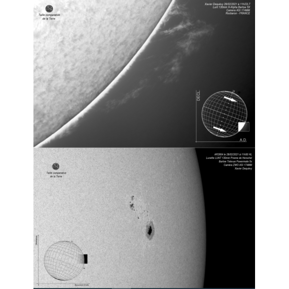 Telescopio APO todoterreno LUNT LS130MT/B1800R&P para el Sol y el Cielo Estrellado