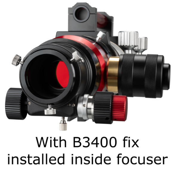 Telescopio APO LUNT LS100MT/B3400R&P  Todo-en-Uno para el Sol + Cielo Estrellado