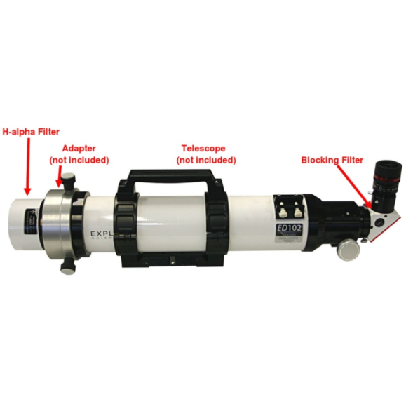 Filtro solar LUNT H-Alpha LS60FHa / B1200d1