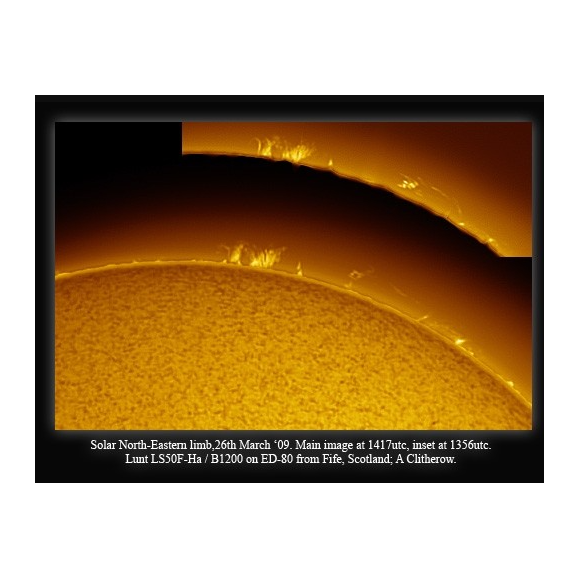 Filtro solar LUNT H-Alpha LS50FHa / B1200d2