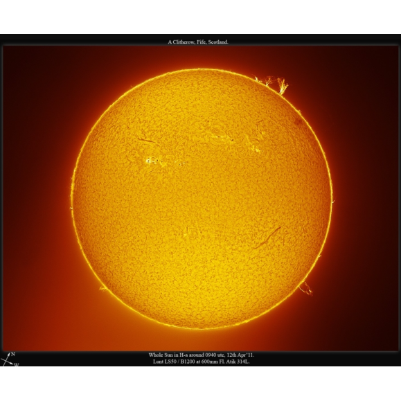 Filtro solar LUNT H-Alpha LS50FHa / B1200d2