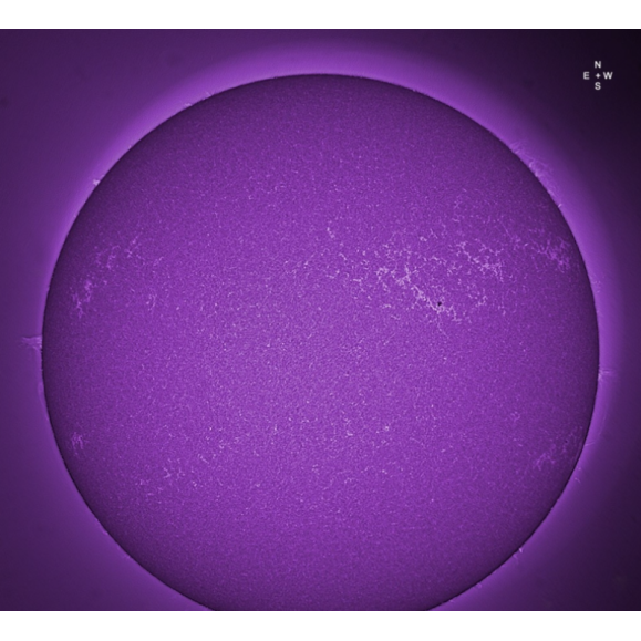 Filtro Ca-K LUNT LS18CaKMDs2 en cilindro prolongador