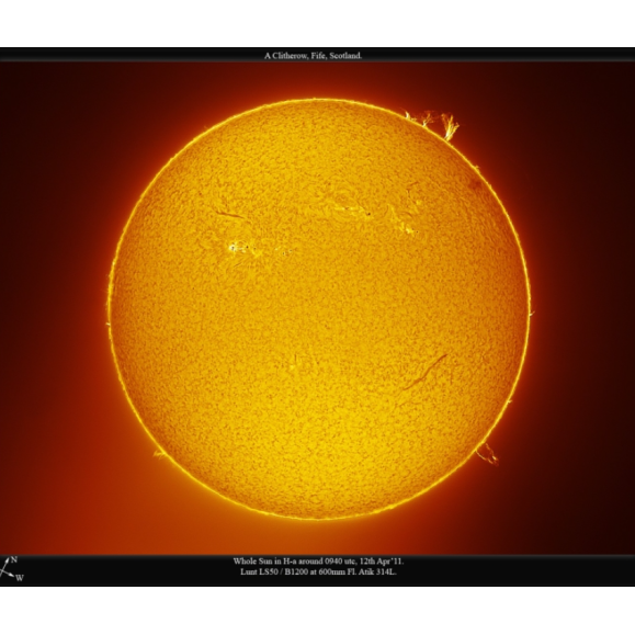 Filtro solar LUNT H-Alpha LS50FHa / B600d2