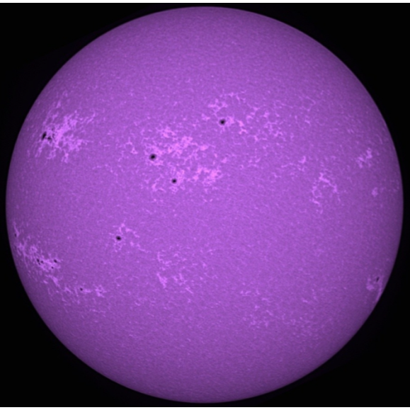 Filtro Ca-K LUNT LS12CaKMDd2 en diagonal de estrella de 90°