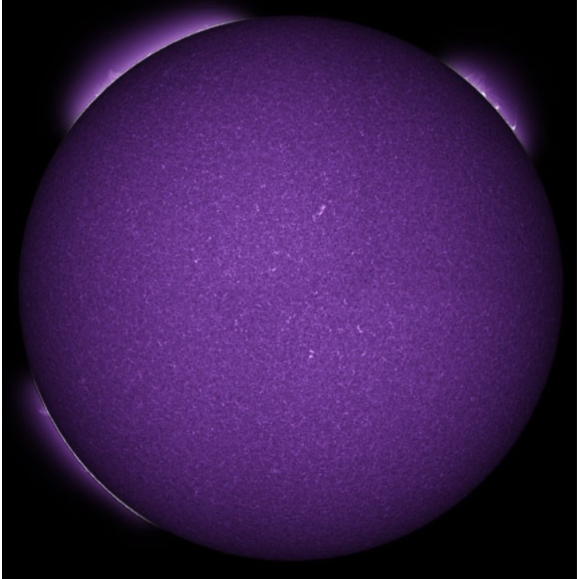 Filtro Ca-K LUNT LS6CaKMDd2 en prisma cenital en 90°