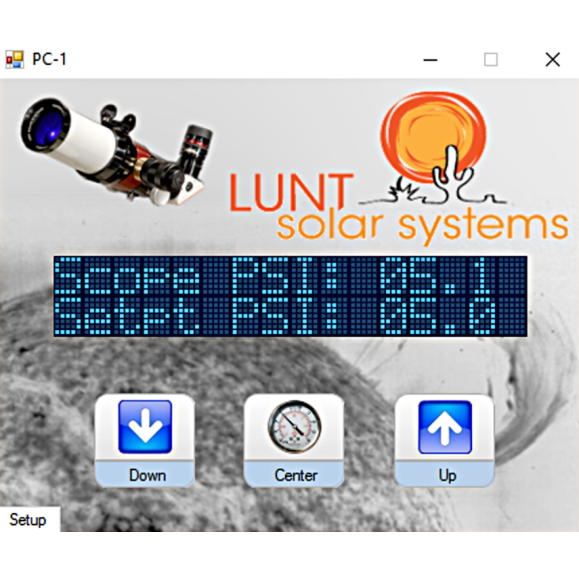 PCUSB LUNT control regulador de presión con USB