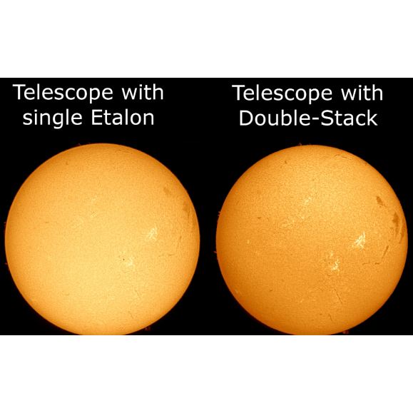 Filtro solar LUNT H-Alpha Double Stack LS40FHa para LS40THa