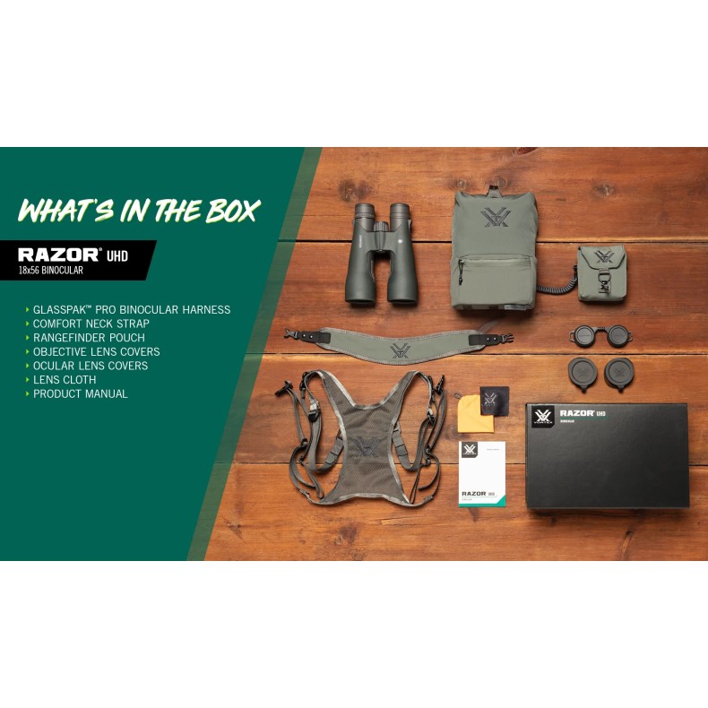 Prismático Vortex Razor® UHD 18x56 Prismático Vortex Razor® UHD 18x56