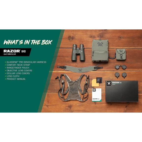 Prismático Vortex Razor® UHD 8x42