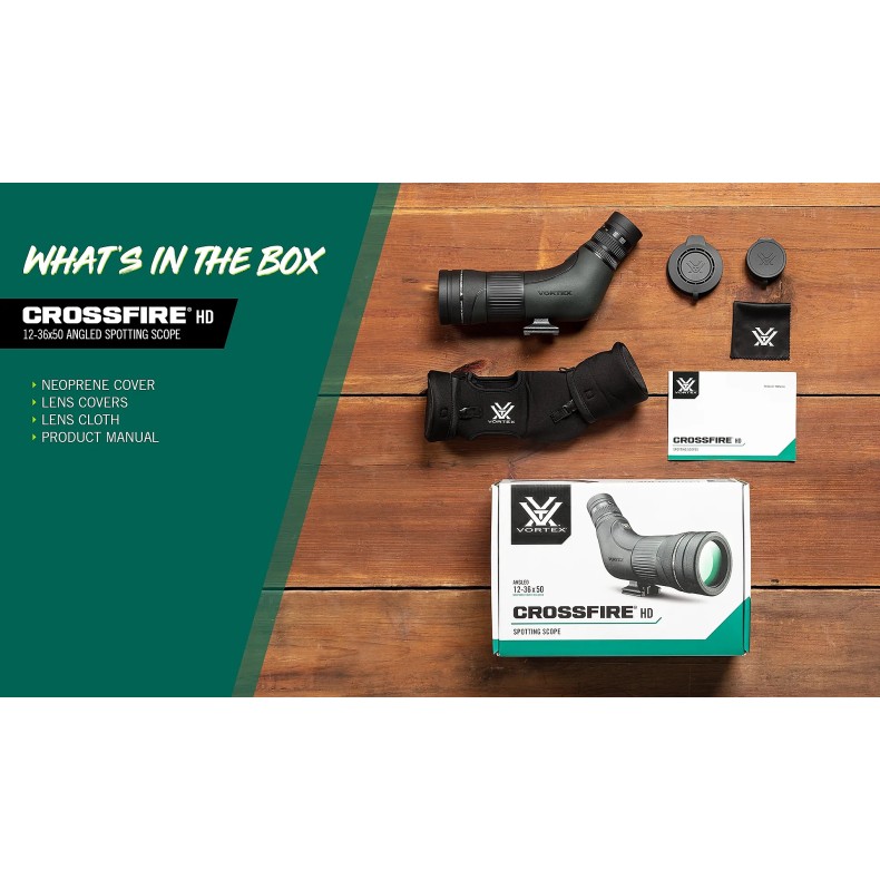 Telescopio terrestre Vortex Crossfire... Telescopio terrestre Vortex Crossfire...