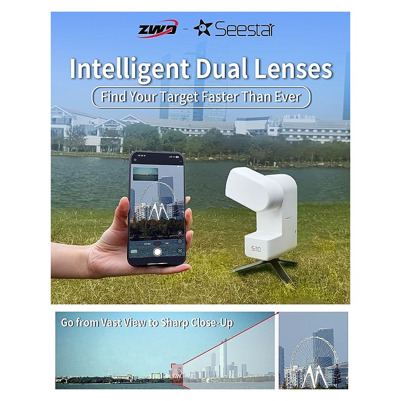 Telescopio/cámara inteligente todo en...