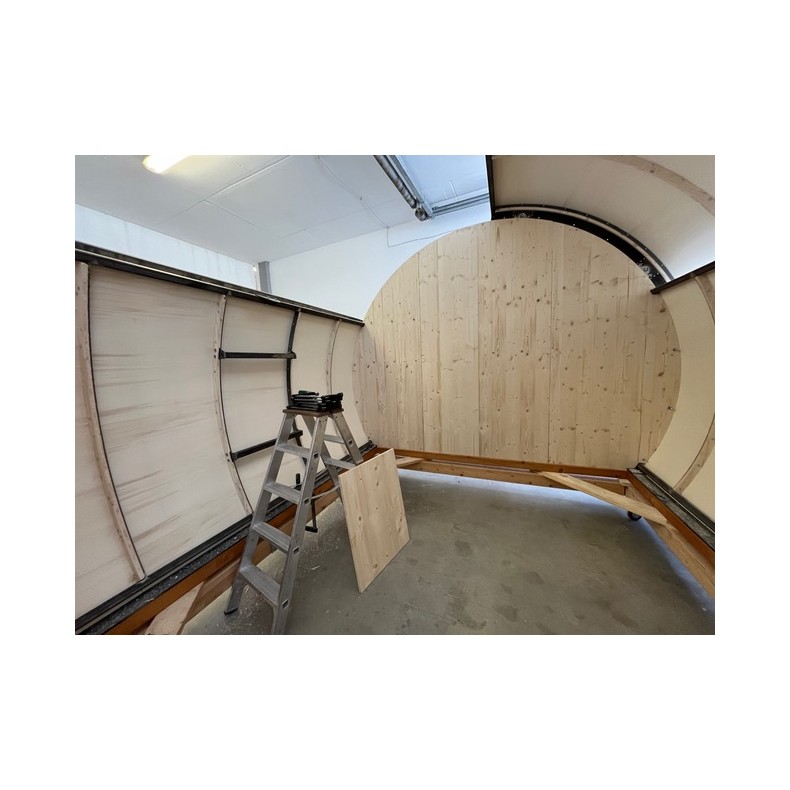 Observatorio de madera de techo... Observatorio de madera de techo...