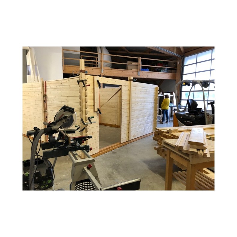 Observatorio de madera de techo... Observatorio de madera de techo...