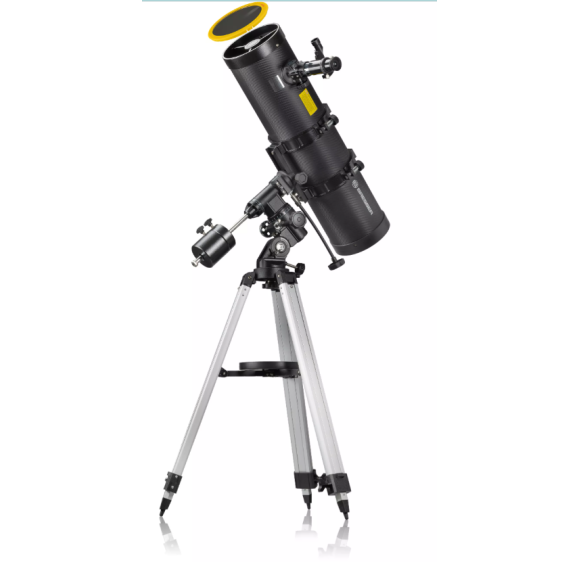 Telescopio Bresser Pollux-II N-150/1400 EQ3 con adaptador para Smartphone Adapter & Filtro Solar 4690900