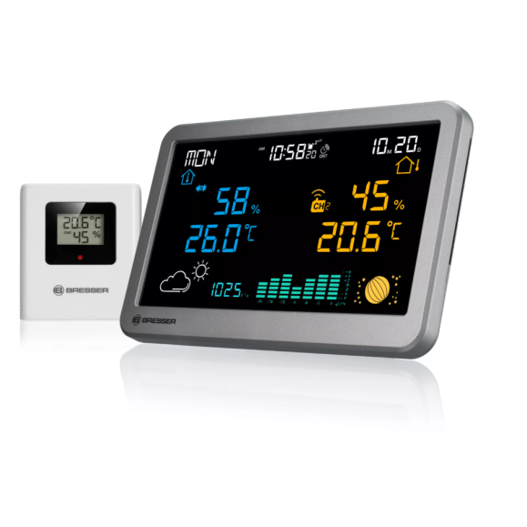 Estación Meteorológica Inalámbrica BRESSER MeteoTemp TBH