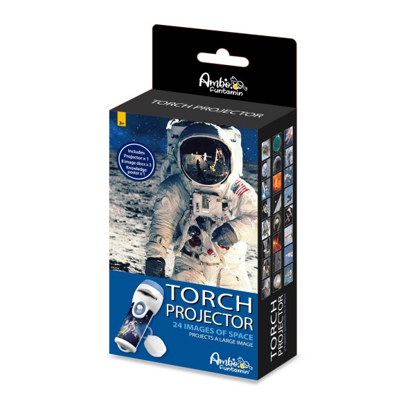 Proyector Space Torch (con caja de discos)
