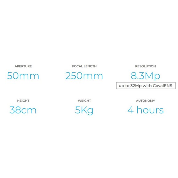 Telescopio inteligente VAONIS Vespera II AP 50/250
